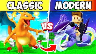 OLD vs NEW POKEMON In MINECRAFT!