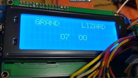 Williams System 11 pinball LCD display decoder - Grand Lizard