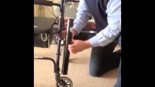 CaneTUBE Cane Holder Adjust & Attach Demo