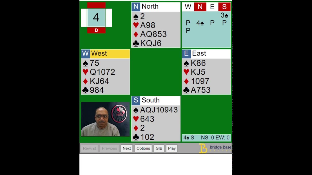 Desperation Finesse -- to Play Bridge Like A Pro