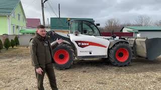 Bobcat TL 38.70 HF . Телескопический погрузчик спустя год или 400 часов эксплуатации.