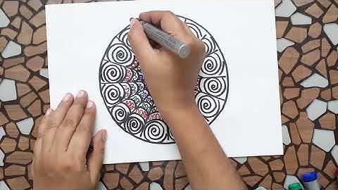 Shape in Motion II Tessellation Art II Easy to Draw II Part 4