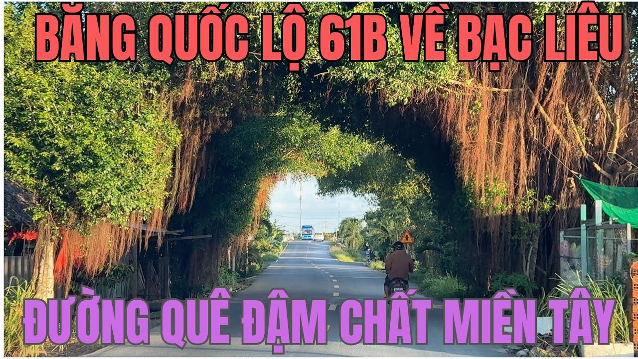 Отправляйтесь в Бакльеу по проселочной дороге Национального шоссе 61B ||Следуйте вдоль канала, чт...