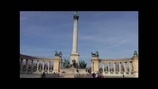 Видео Венгрия Будапешт Площадь героев /Hősök tere budapesten. от Alex Sleptsov #HungaryKeszthely, площадь Йокаи, Будапешт, Венгрия