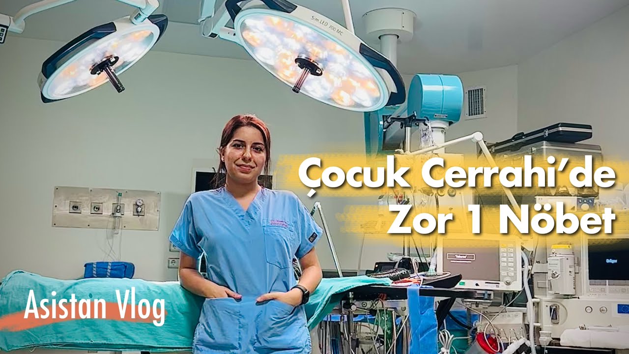 CERRAHİDE ZOR 1 NÖBET | asistan vlog