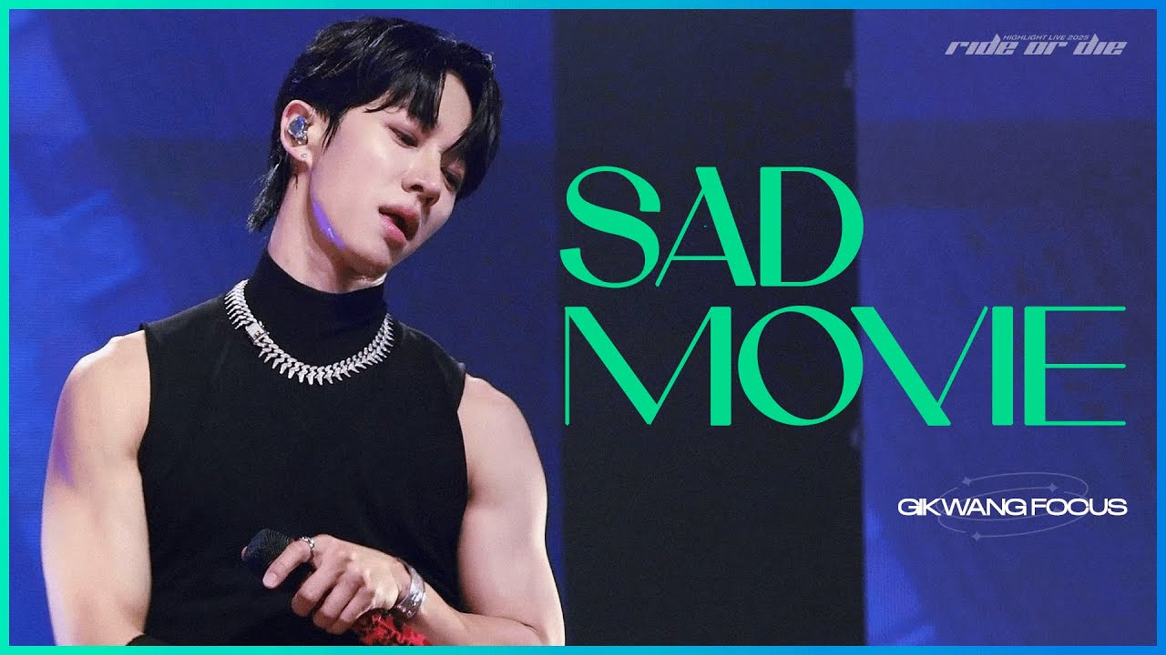 [4K] HIGHLIGHT LIVE 2025 [RIDE OR DIE] - Sad Movie (#이기광 #LEEGIKWANG)