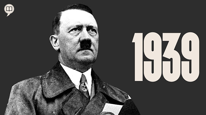 1939 - Second world war volume 1 | History will tell