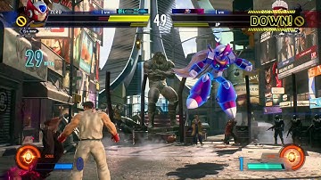 Marvel vs. Capcom Infinite on Xbox One X 1080p capture