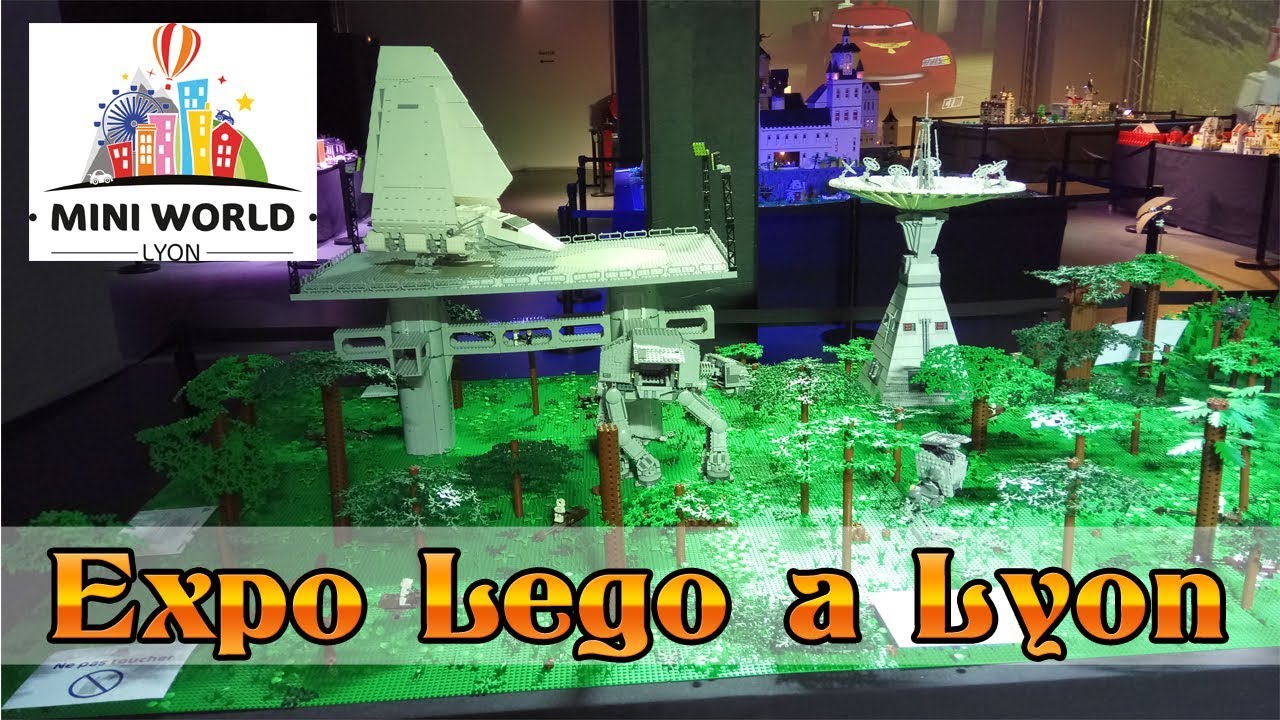 video sur une Expo lego au Mini world de lyon - YouTube