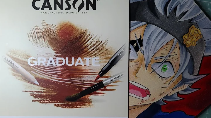 Folha Canson Graduate / Desenhando Asta