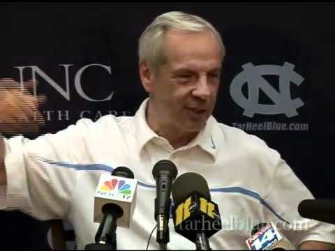 2010 Late Night with Roy: Roy Williams Press Confe...