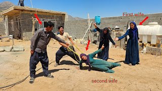 Love or Jealousy: Husband's Anger When Second Wife Attacks First Wife - Father's Reaction