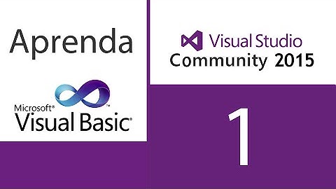 Aprenda a Programar em Visual Basic.net 2015 - AULA 1 -  Instalando o software necessário.