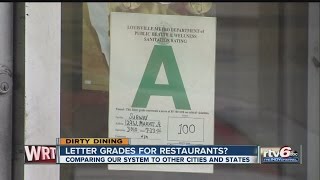 Letter grades for restaurants? How Indiana's system compares