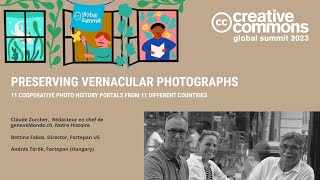 Preserving vernacular photographs | CC Global Summit 2023
