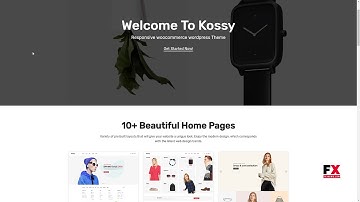 Kossy - Minimalist eCommerce WordPress Theme      Cecil Dudley