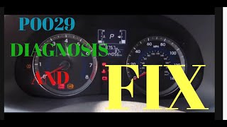 HOW TO FIX ANY CAR WITH A P0029 Exhaust Valve Control Solenoid ERROR CODE- Fast and easy