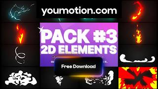 Free Electric, Fire, Smoke & Energy FX + SFX (Ae) — Elements Pack