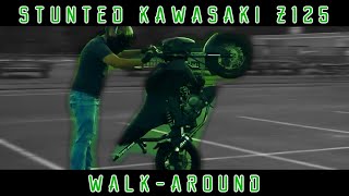 Z125 Stuntbike Walk-Around | What Parts I Use and Setup Tips I Recommend | shadystunts