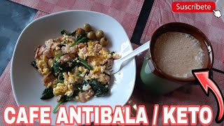 Como preparo mi Cafe keto y mi almuerzo / Dieta cetogenica