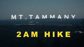 Mt Tammany NJ (Hiking before sunrise)