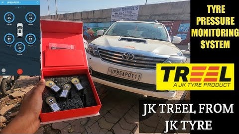 Digital Tyre Pressure Monitoring System! JK Treel Tyre Care! 2021