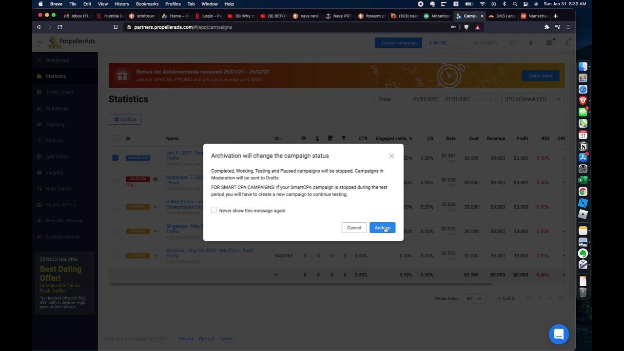 How To Setup Conversion Tracking on PropellerAds without an Adtracker