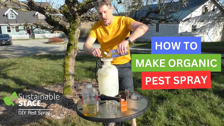 How To Make DIY Organic Pest Spray For Your Fruit Trees!