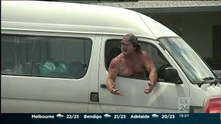 Tullys Angry Man in a Van vs Tony Abbott