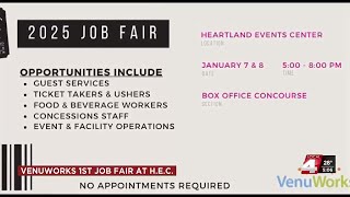 Heartland Events Center to host job fair for upcoming event calendar