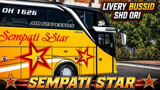 SHARE LIVERY BUSSID SHD ORI SEMPATI STAR ( SUMATRA ) screenshot 1