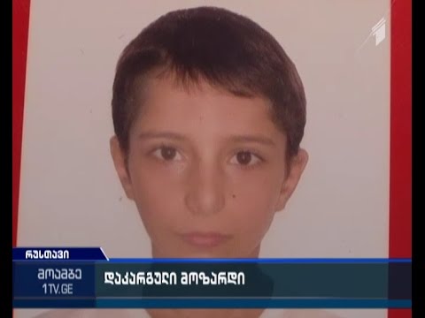 რუსთავში მცხოვრებ 14 წლის მოზარდს ერთი კვირაა უშედეგოდ ეძებენ