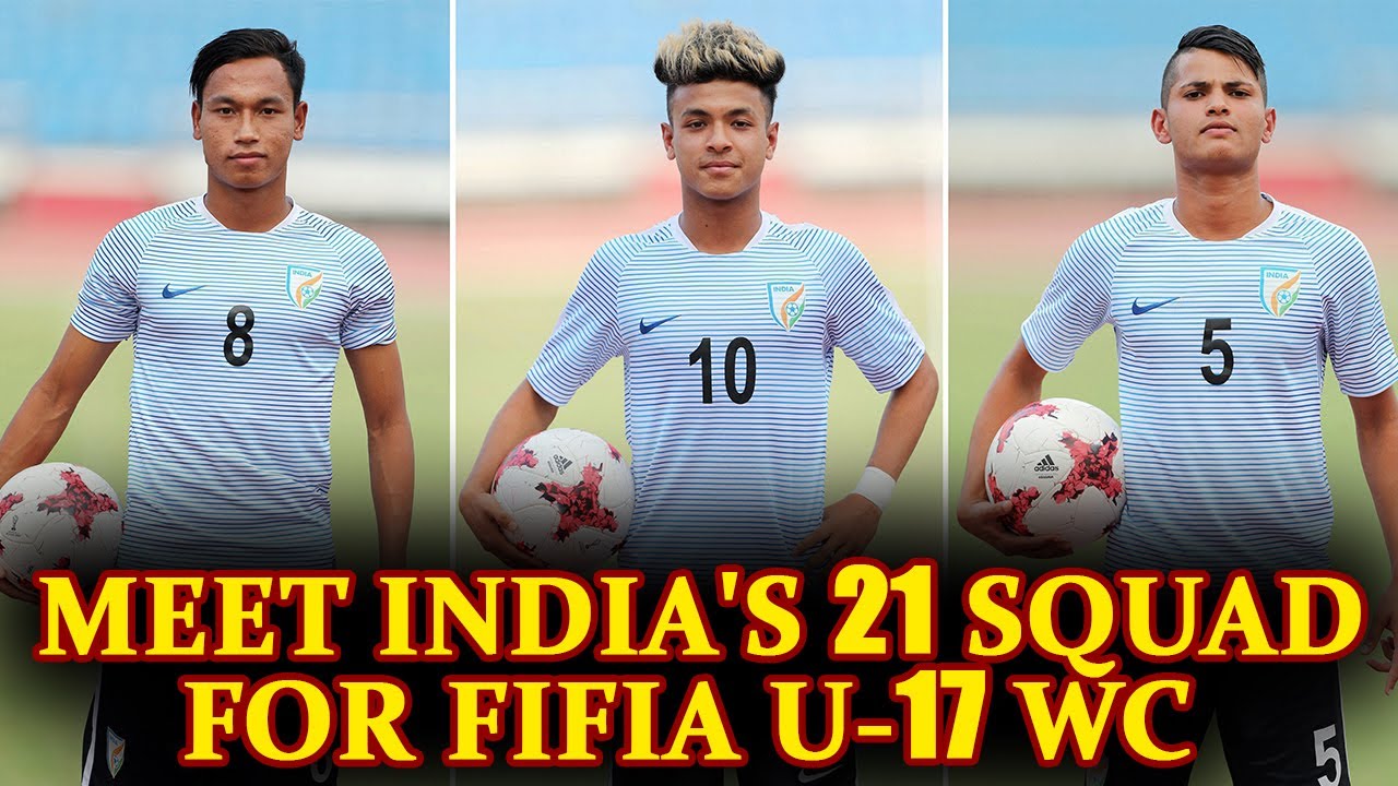 Fifa U 17 World Cup 17 Meet India S 21 Man Squad Oneindia News Youtube