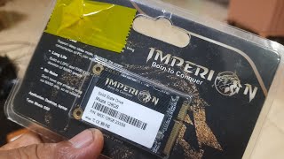 Unboxing SSD MSATA 128GB IMPERION