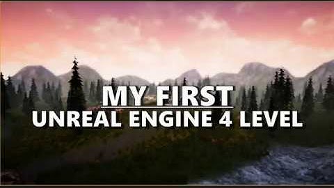 Unreal Engine 4: My first level