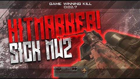 Sick MW2 Hitmarker!