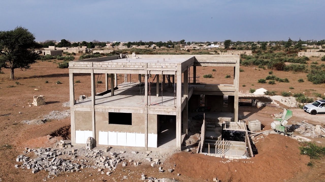 Sante Yalla 4-Bedroom Build pt 2 | Building in Senegal 🇸🇳 