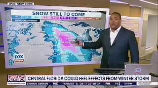 Central Florida could feel effects from winter storm