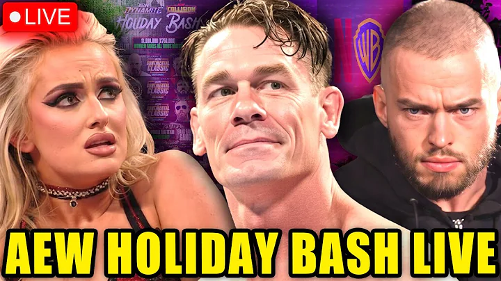 🔴 Blake Monroe BOTCHED Thea Hail Finish! John Cena COPE Continues! AEW HOLIDAY BASH LIVE | PWT #208