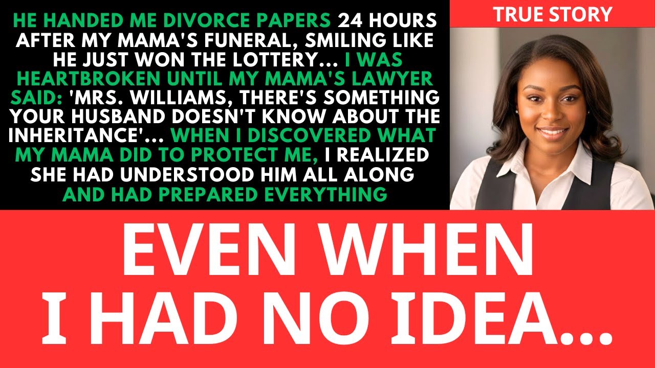 My Husband Filed for Divorce Right After I Inherited My Mom's Fortune – He Thought He Hit the Jac...