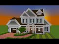 Minecraft: How to Build a Suburban House 10 | PART 5 (Interior 2/4)