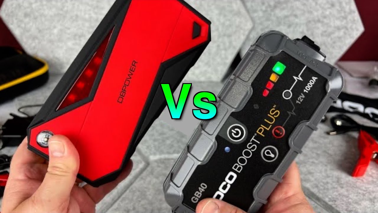 Car Booster FULL Comparison DBPower Car Jump Starter Vs NOCO Boost