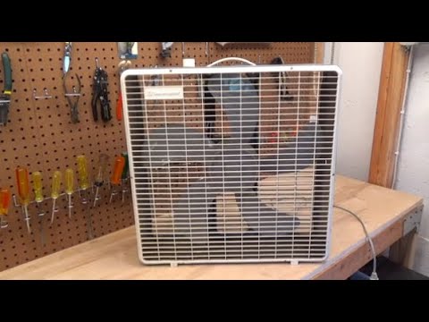 Toastmaster 4433A Box Fan with PSC Motor - YouTube