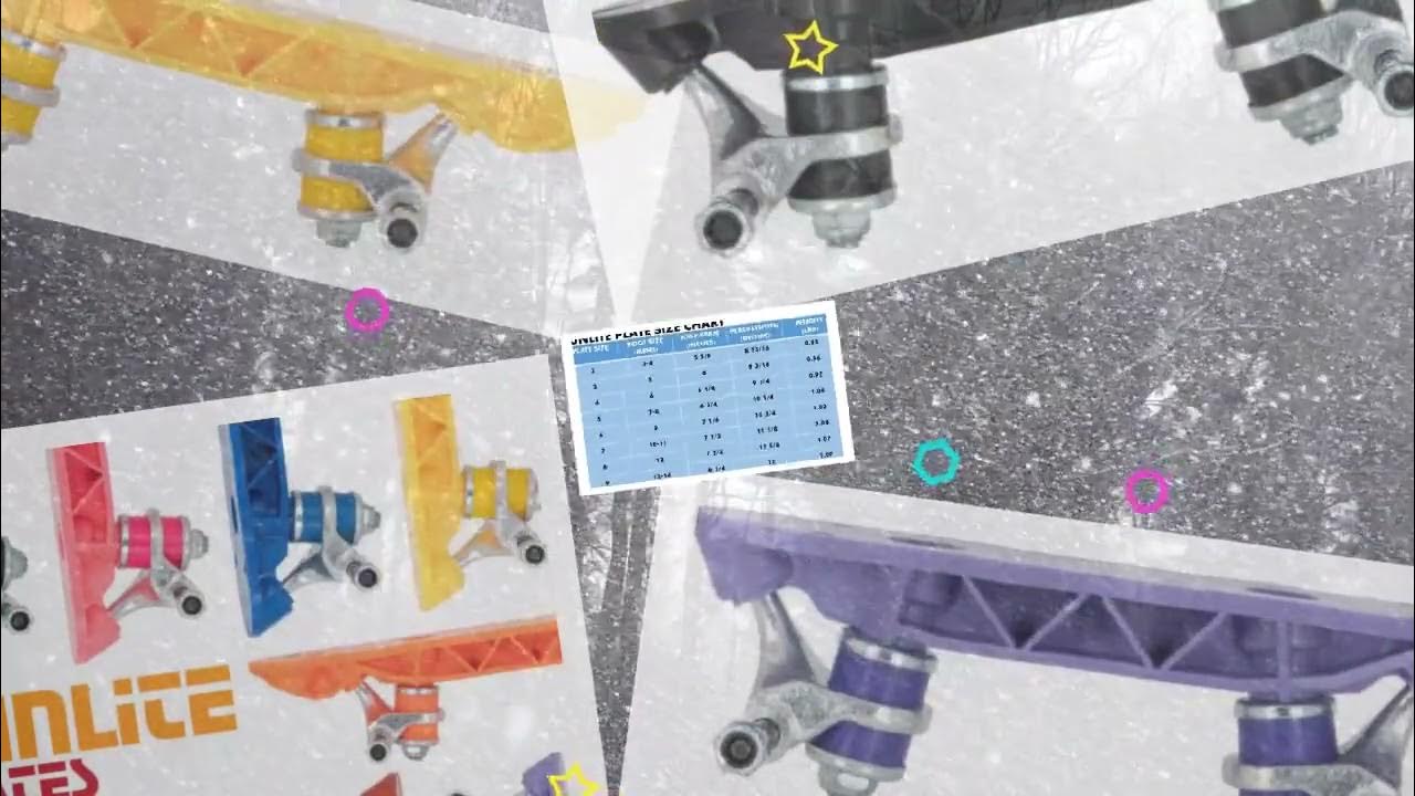 Sunlite Skates Roller Skate Plates 8mm axles Various Colours YouTube
