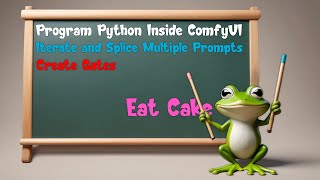 Famous ComfyUI / Python - prompt iterators - compose Python inside the grid - create custom gates Profile