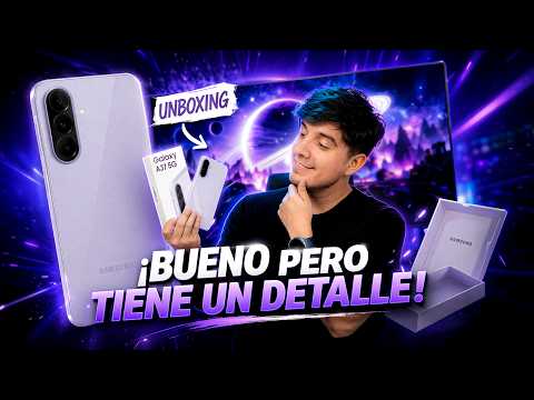 Samsung Galaxy A37 5G: Unboxing en español