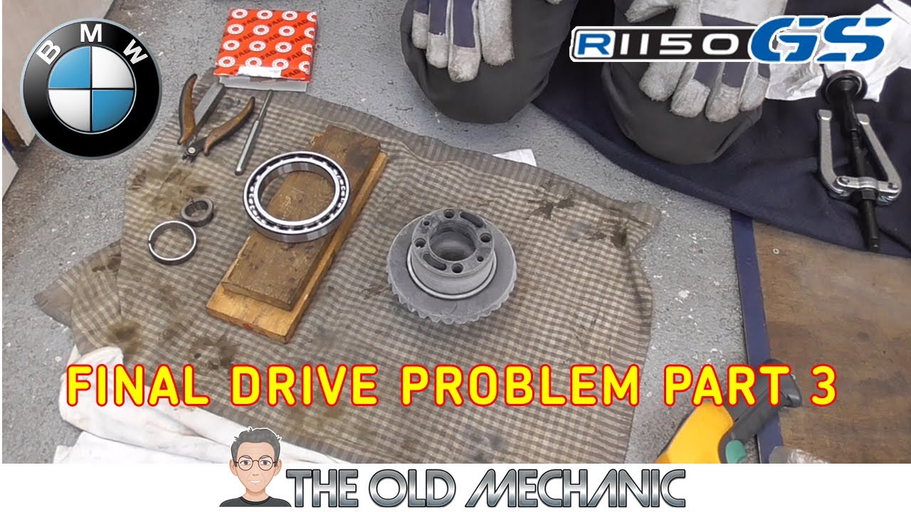 BMW R1150GS FINAL DRIVE PROBLEM.. SOLVED ! PART 3 YouTube