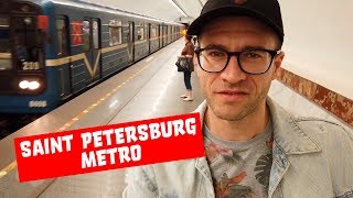 Russia: Saint Petersburg Metro, ALL stations (blue line) Russia: Saint Petersburg Metro, ALL stations (blue line)