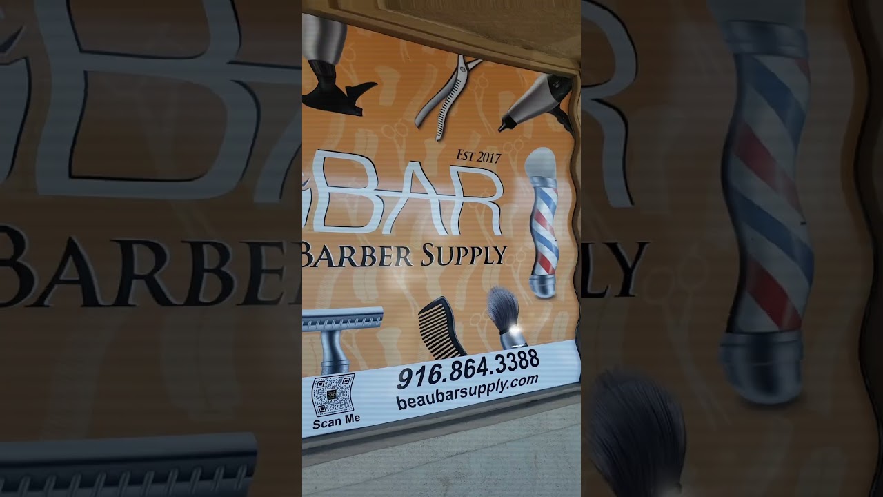 BeauBAR Supply Store Barbers Hairstylists Salon Sacramento Small Business Support 916 Hairdresser