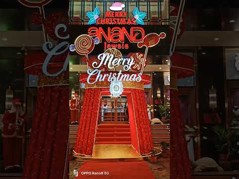 Anand Jewels Raipur, Christmas 2022 - YouTube
